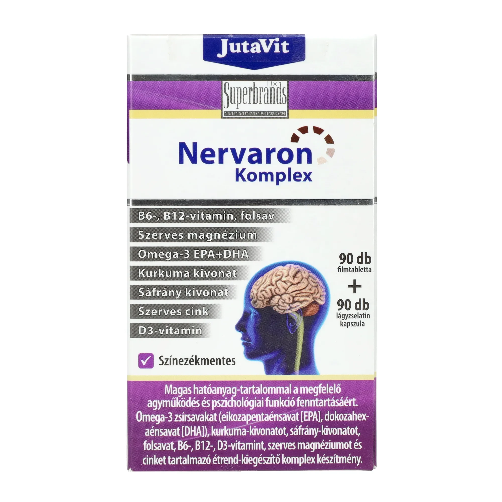 JutaVit Nervaron Komplex 90db+90db 180db