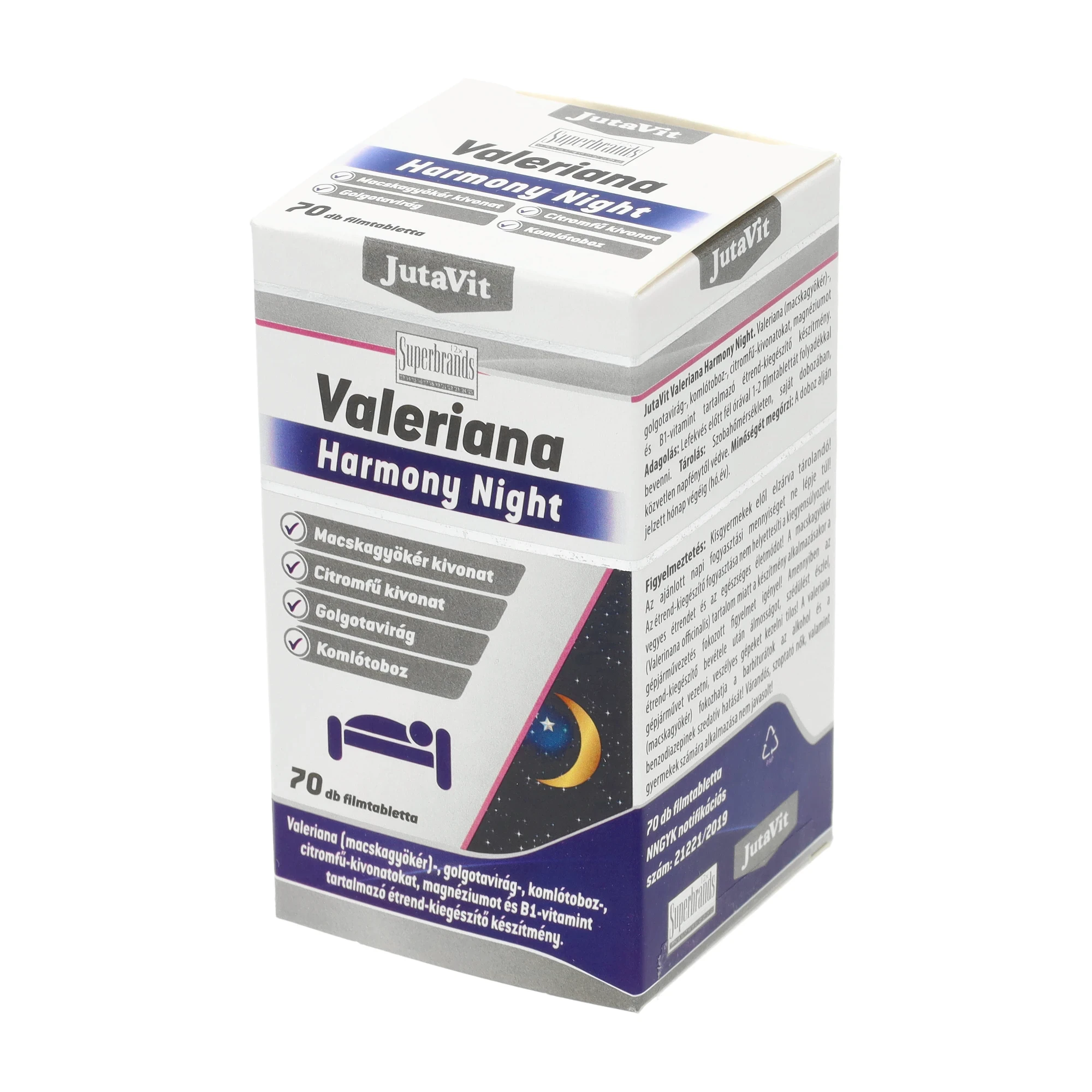 JutaVit Valeriana Harmony Night 70db