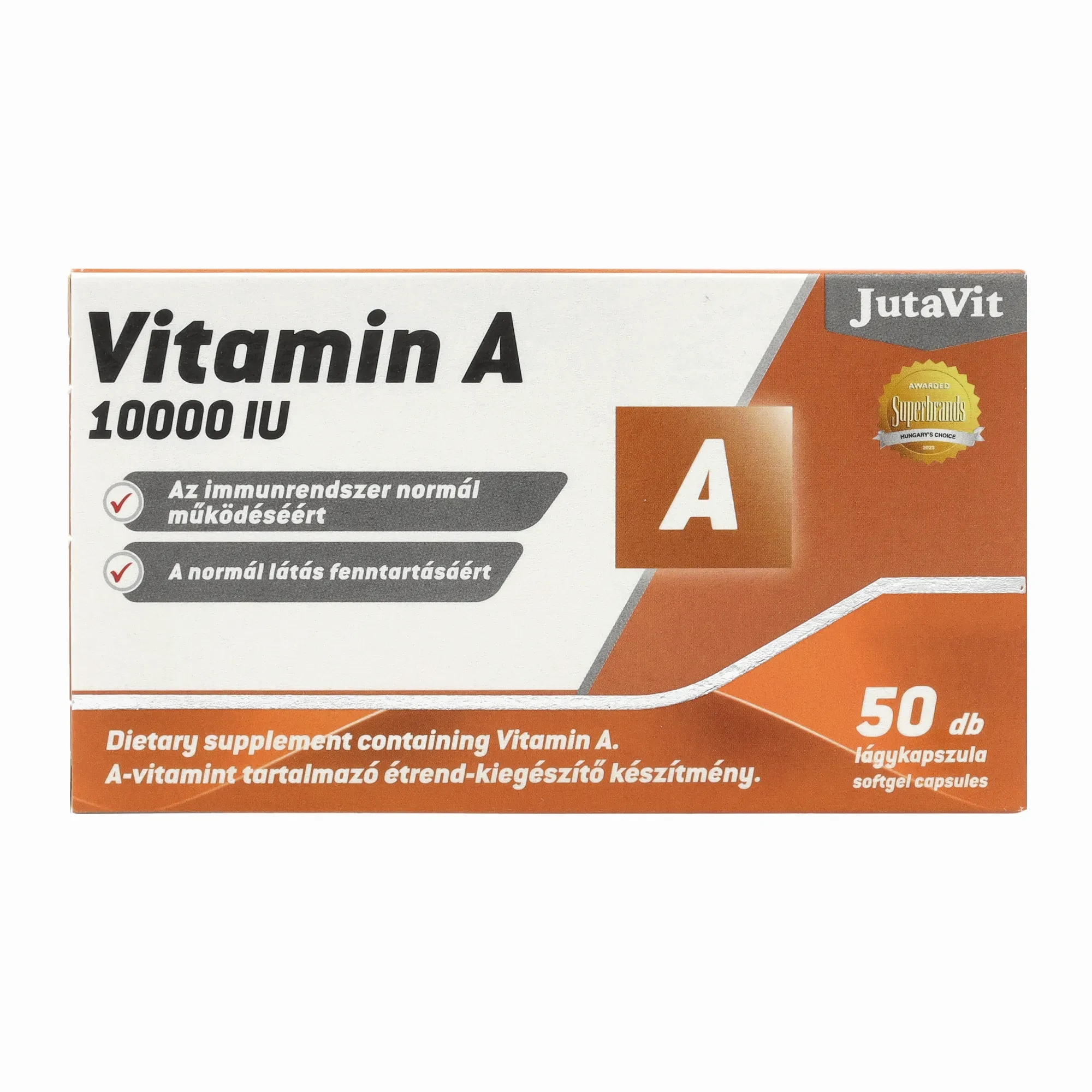 Jutavit A-vitamin 10000 NE 50db