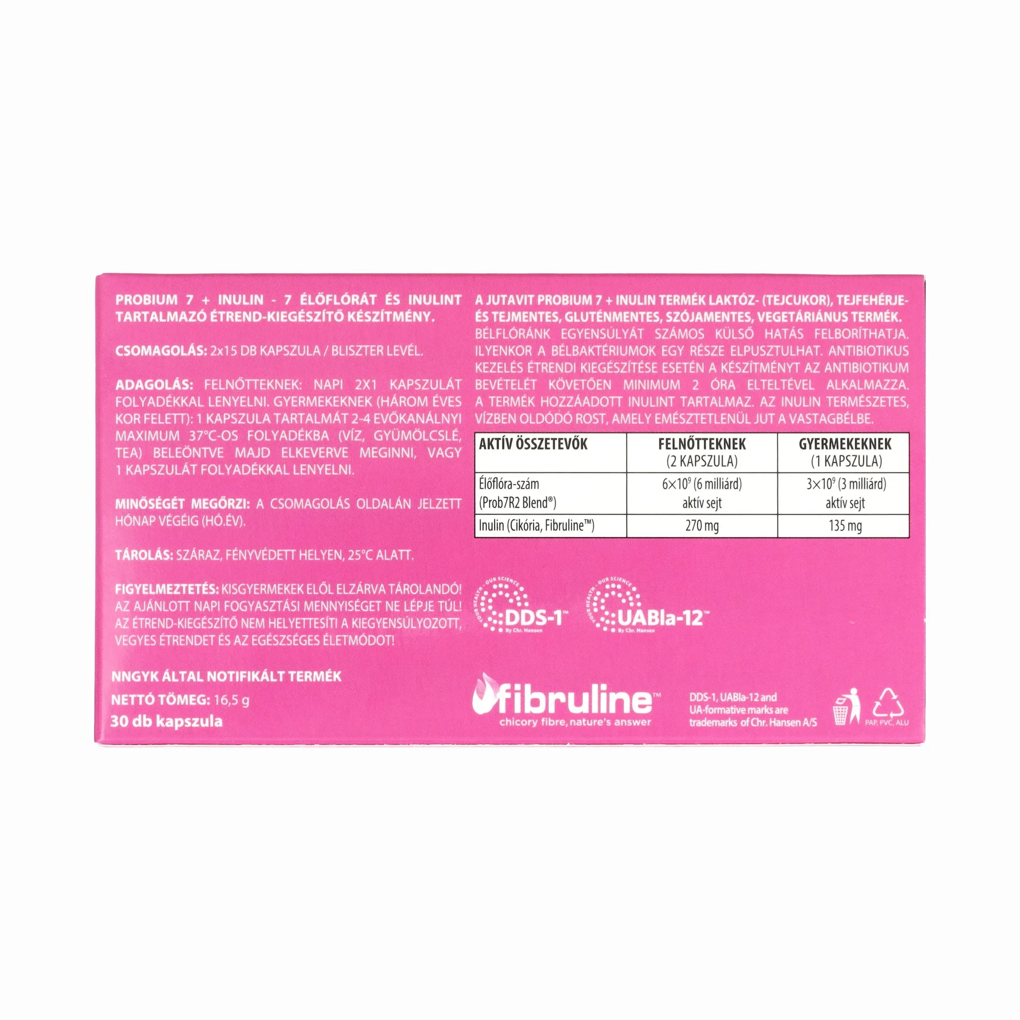 JutaVit Probium 7+Inulin 30db