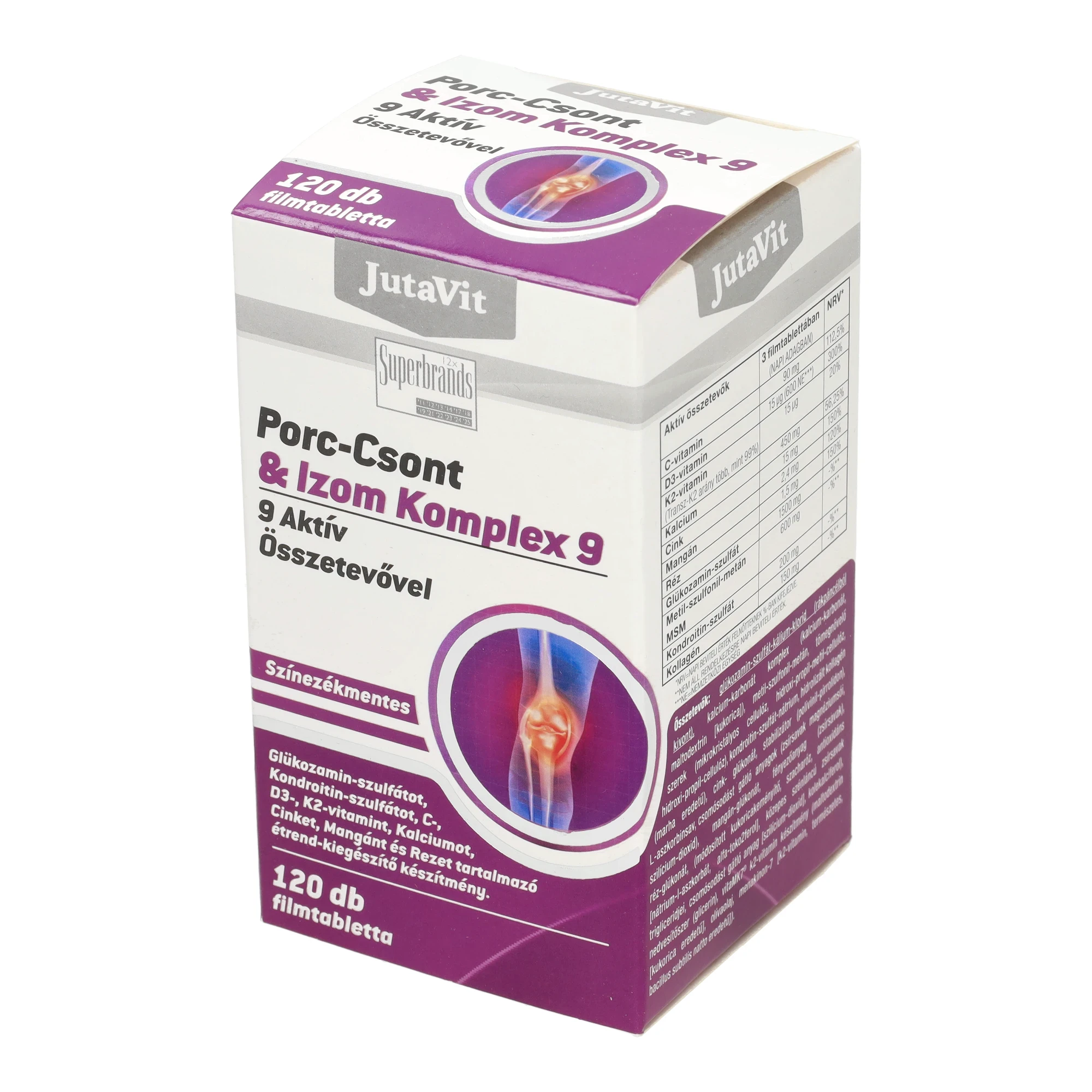 JutaVit Porc-Csont-Izom Komplex 9 120db