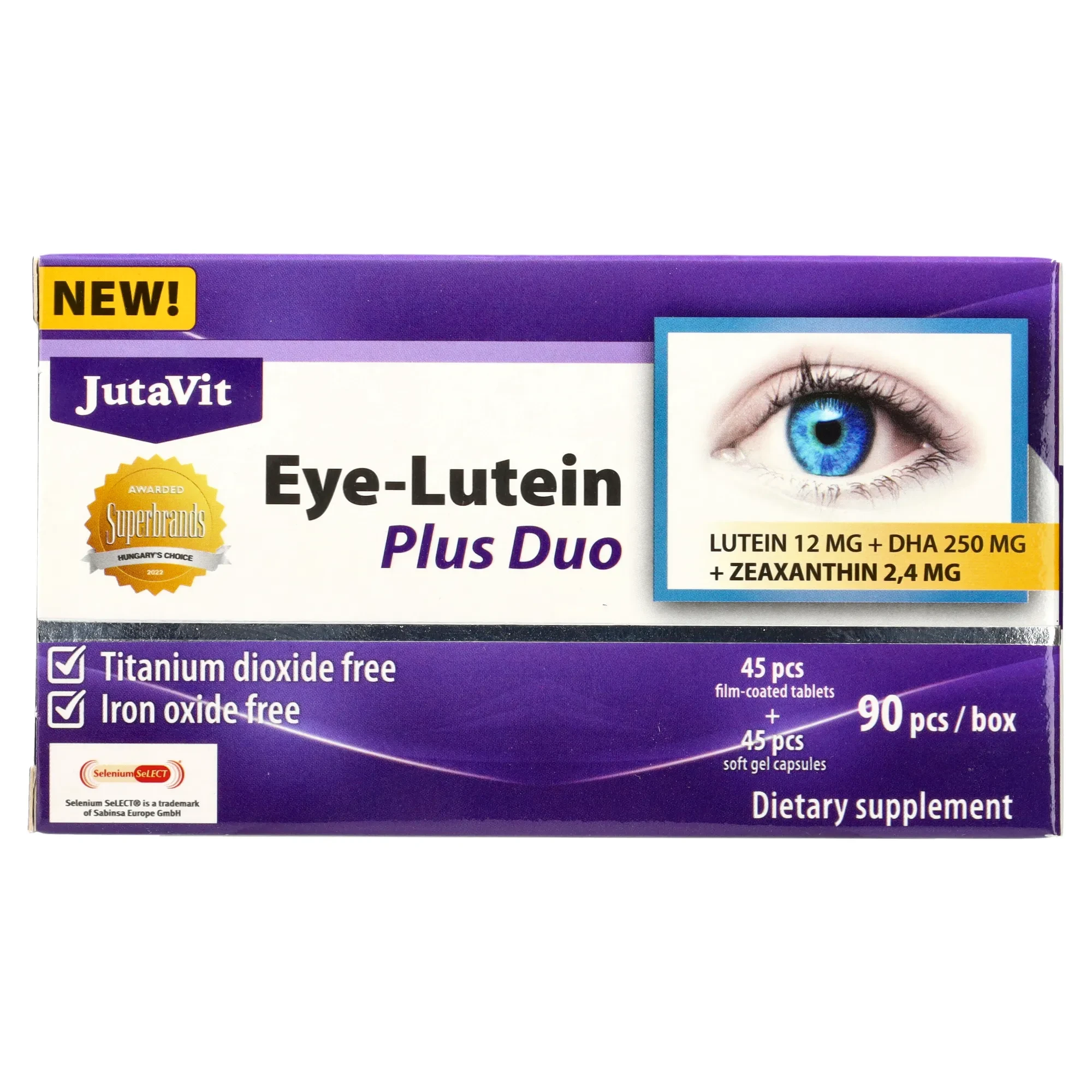 JutaVit Eye-Lutein Plus duo 90db