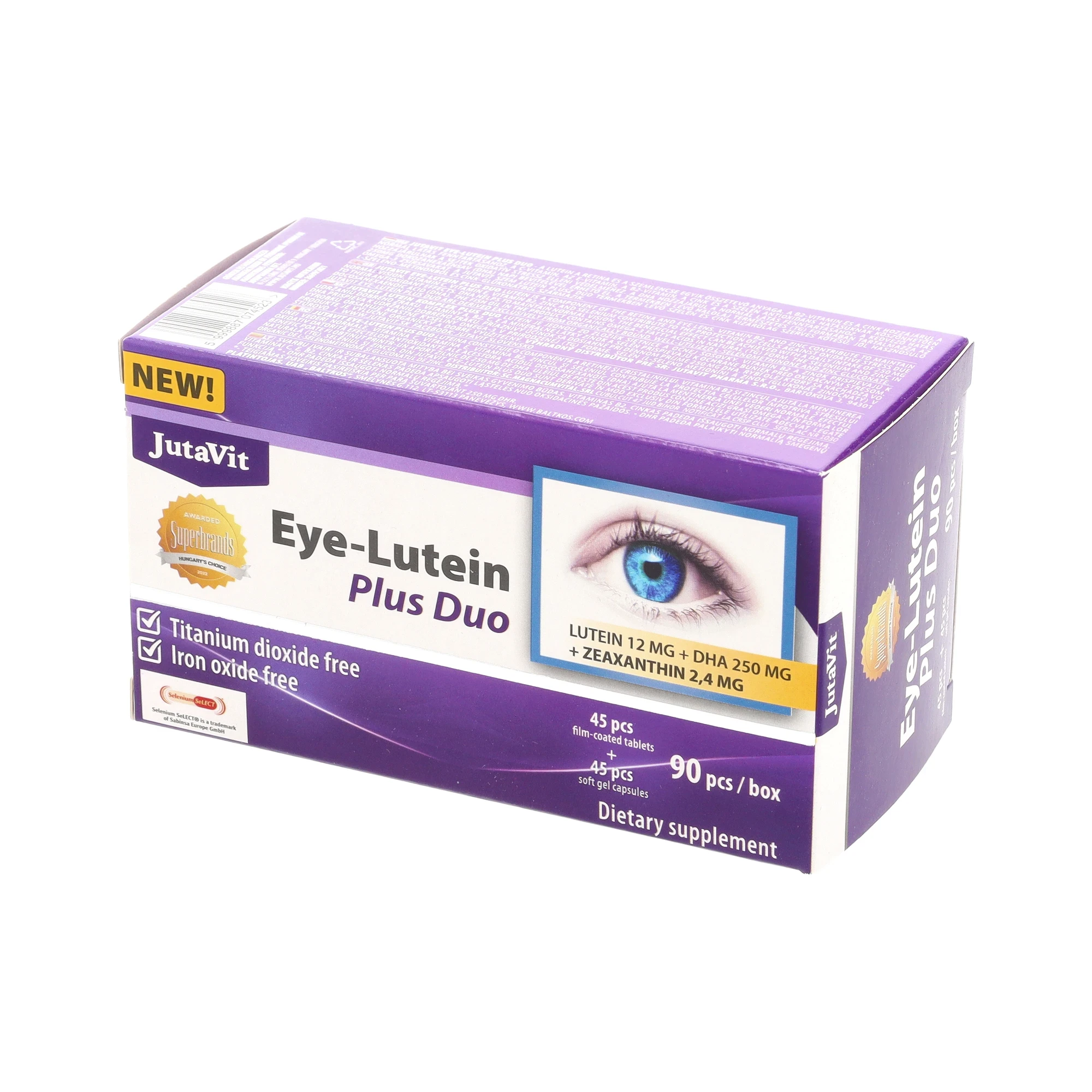 JutaVit Eye-Lutein Plus duo 90db