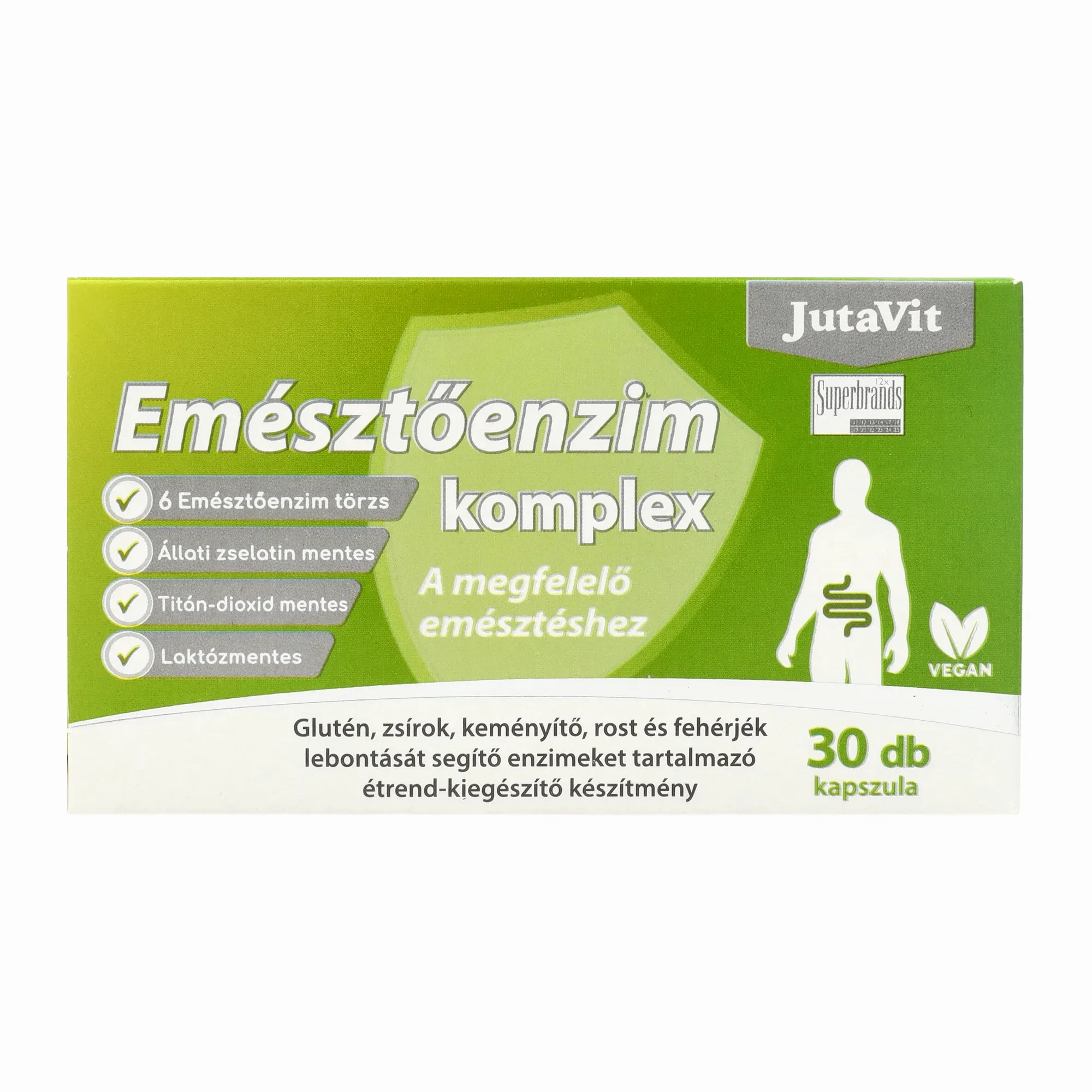 JutaVit Emésztő enzim 30 db