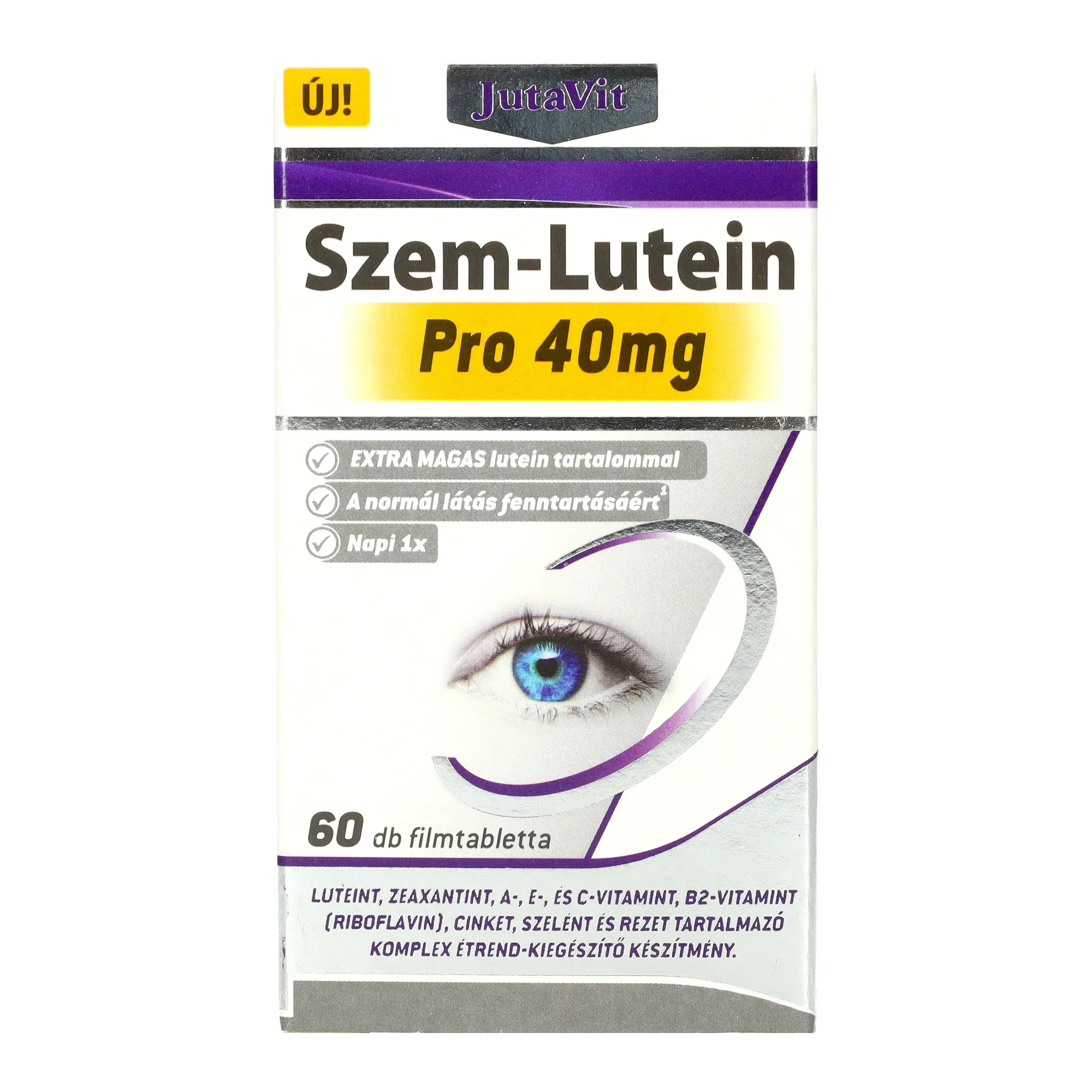 JutaVit Szem-Lutein Pro 40mg 60db