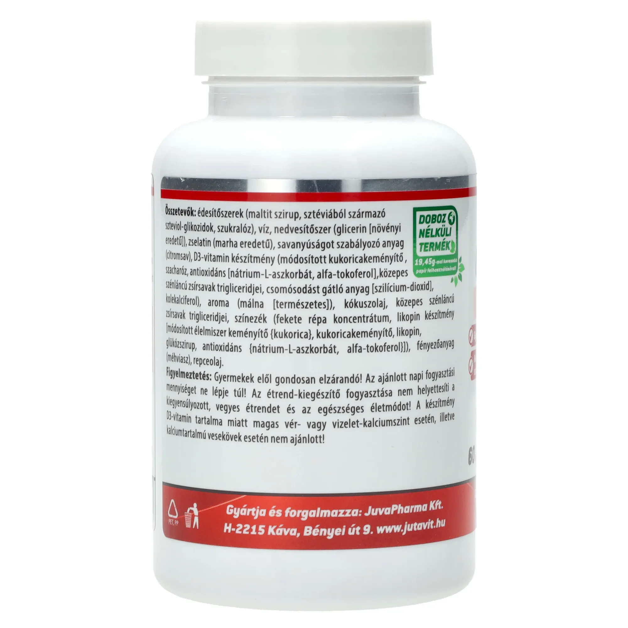 Jutavit D3 gumivitamin 60db