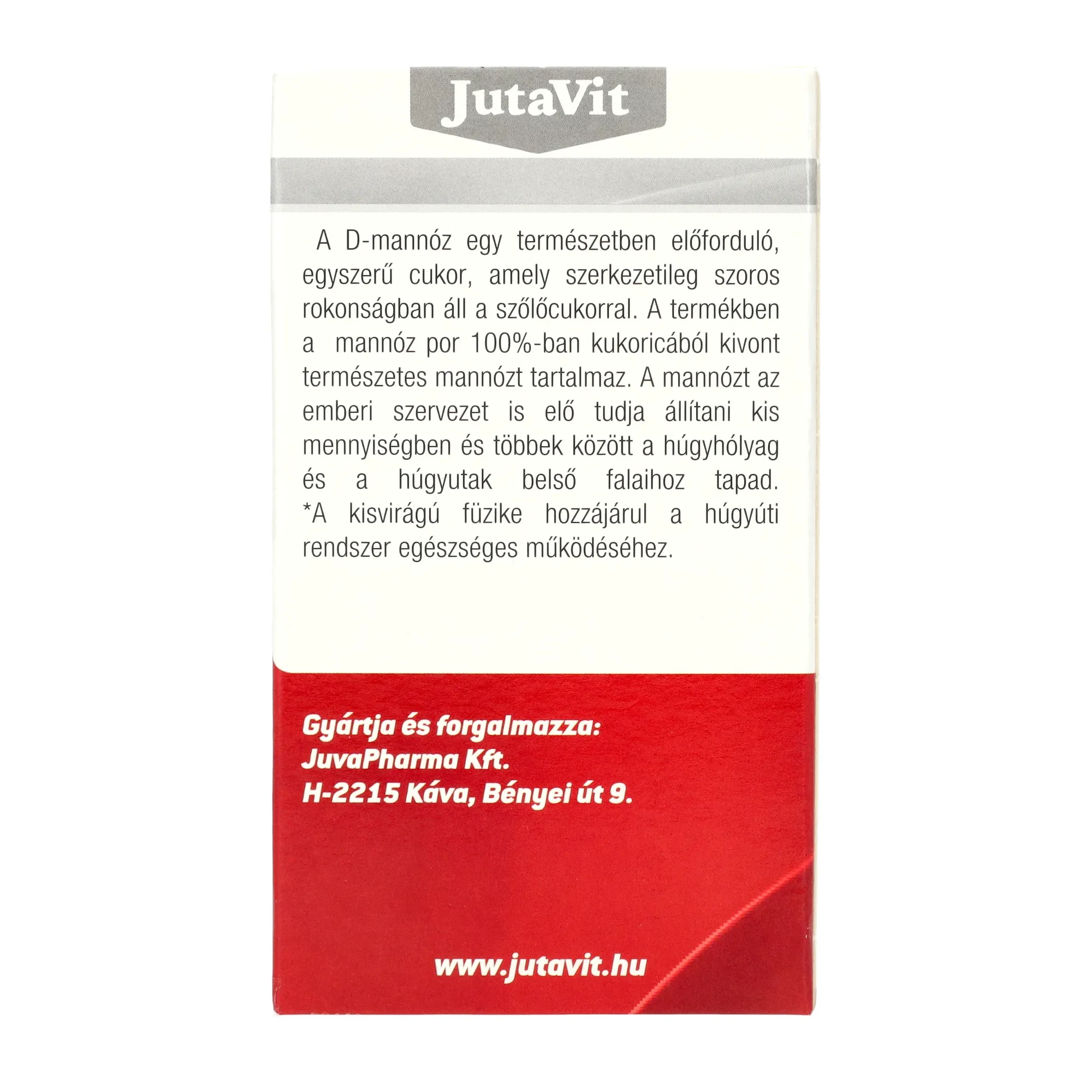 Jutavit D-Mannose Komplex 500 mg filmtabletta 90 db