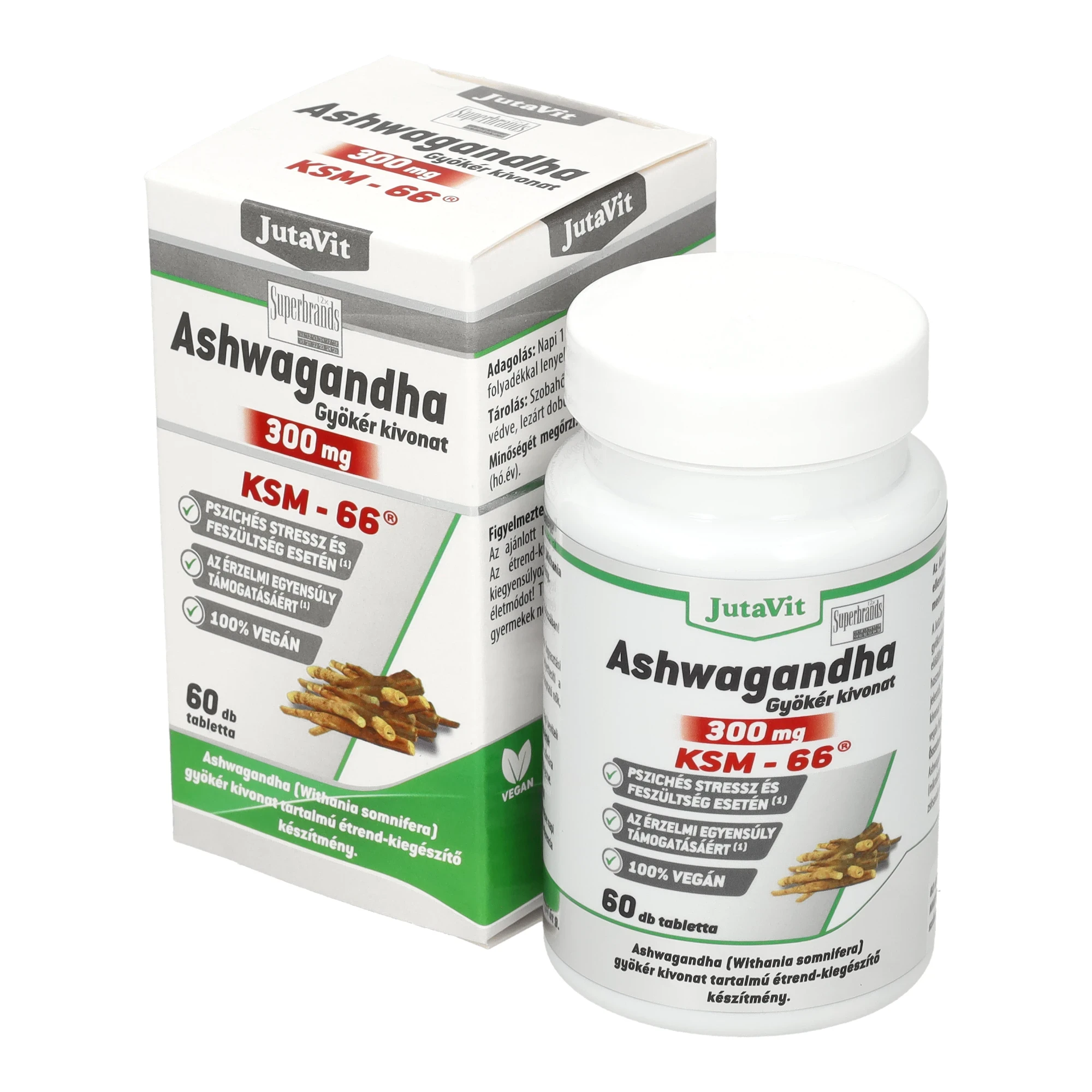 Jutavit Ashwagandha gyökér kivonat tabletta 60 db 300 mg