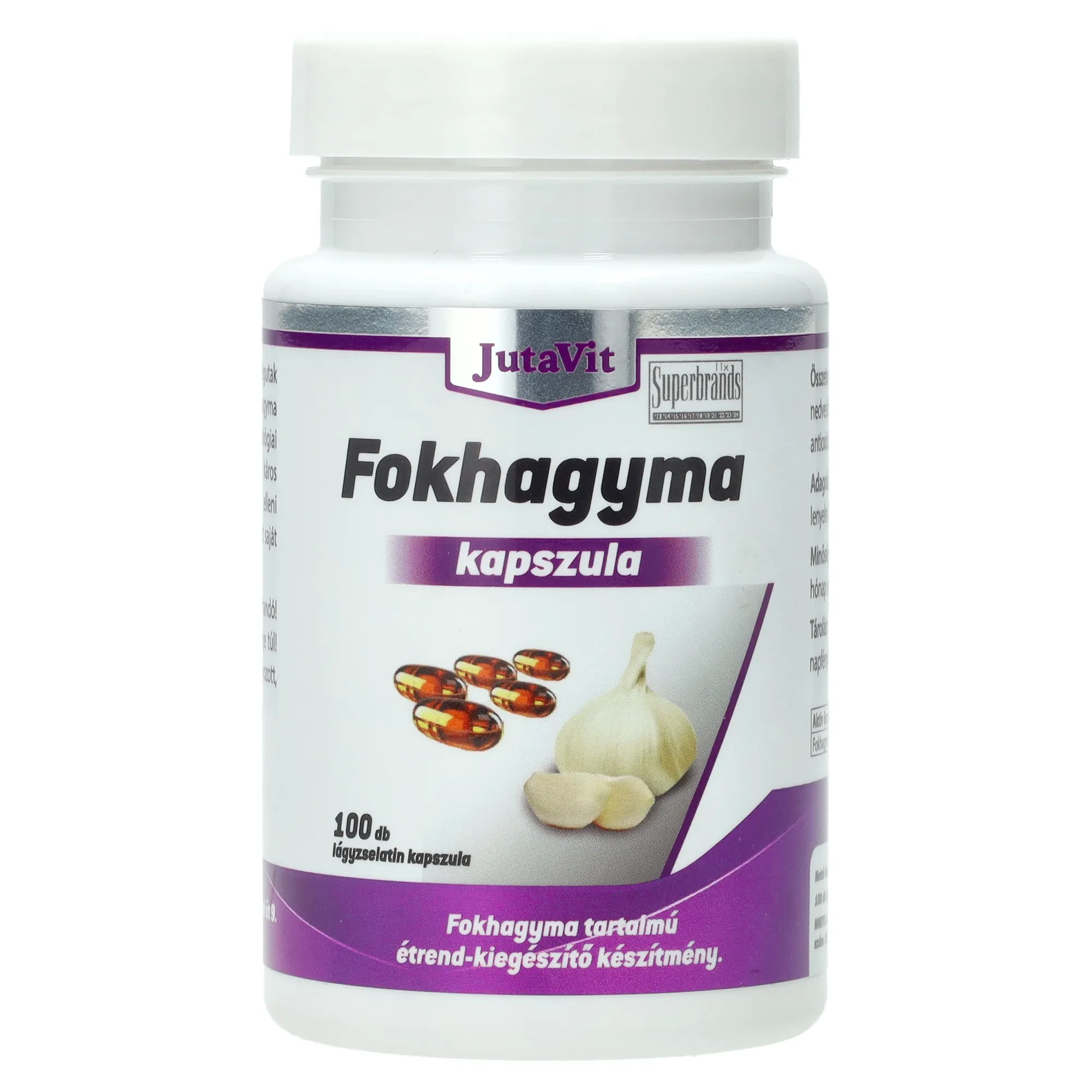 JutaVit Fokhagyma kapszula 100db