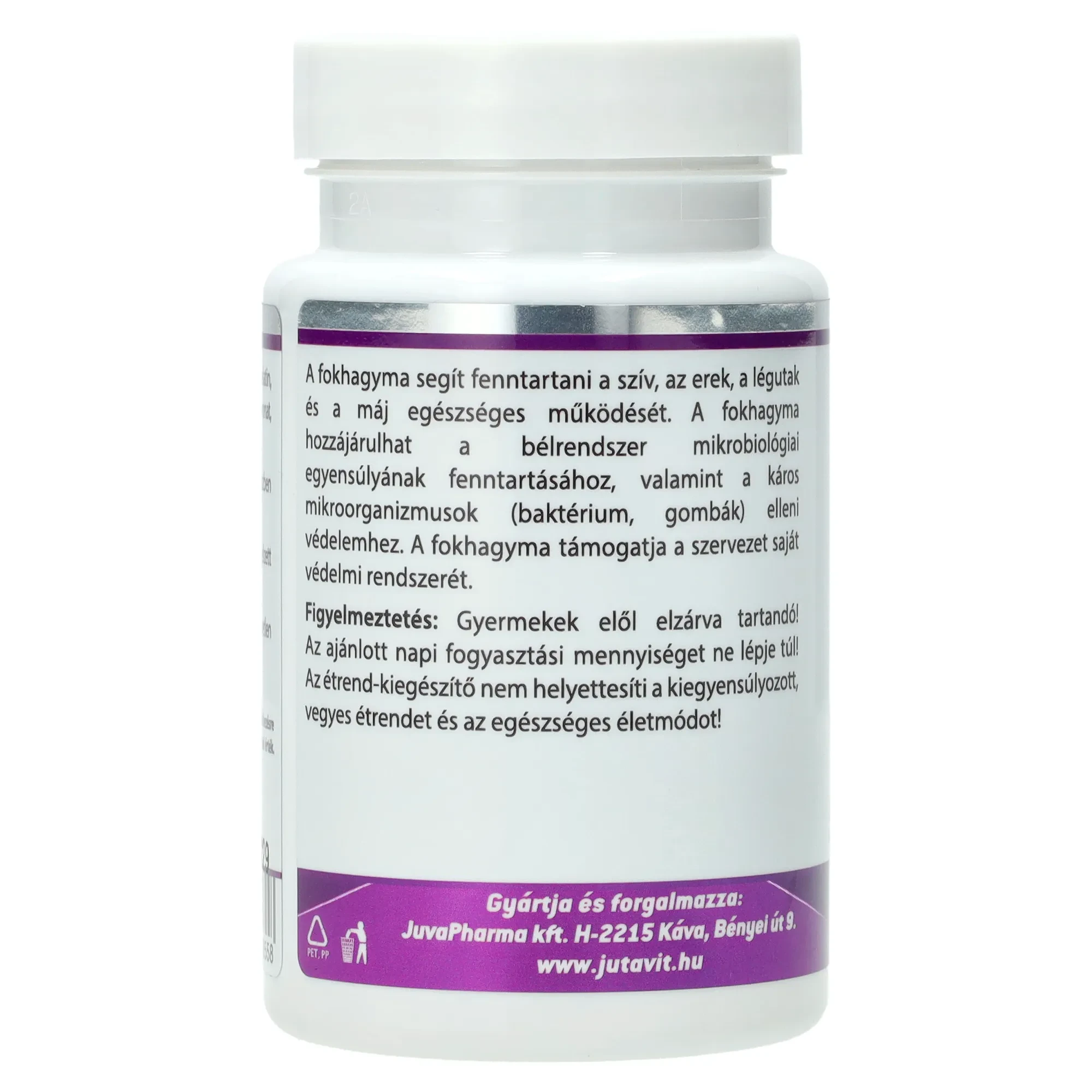 JutaVit Fokhagyma kapszula 100db