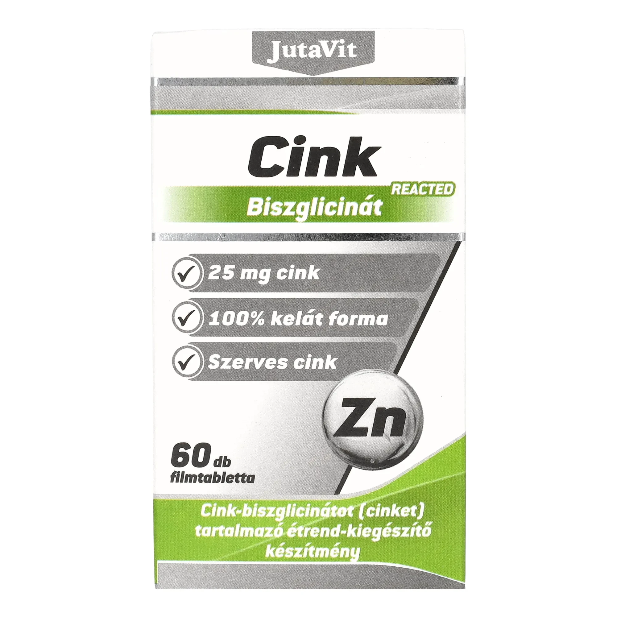 Jutavit Cink Biszglicinát 60 db kapszula