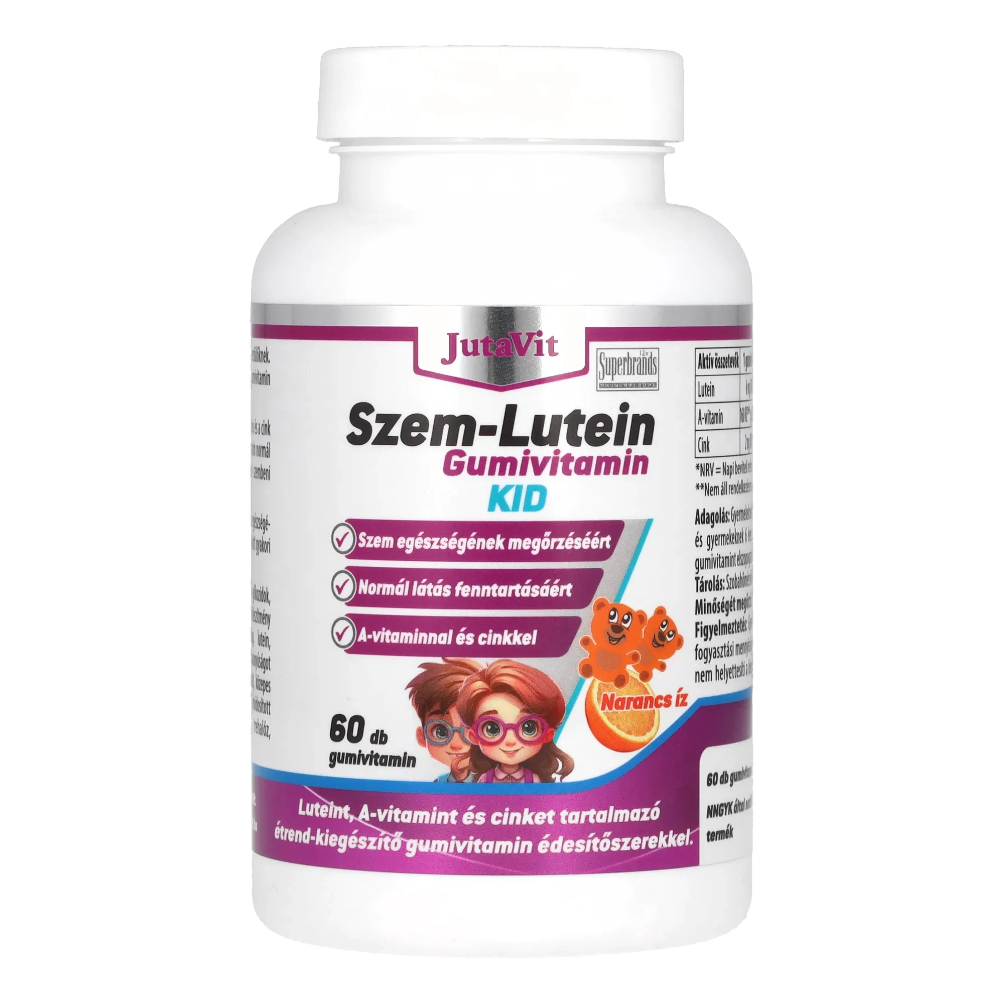 Jutavit Szen - Lutein KID Gummivitamin 60 db