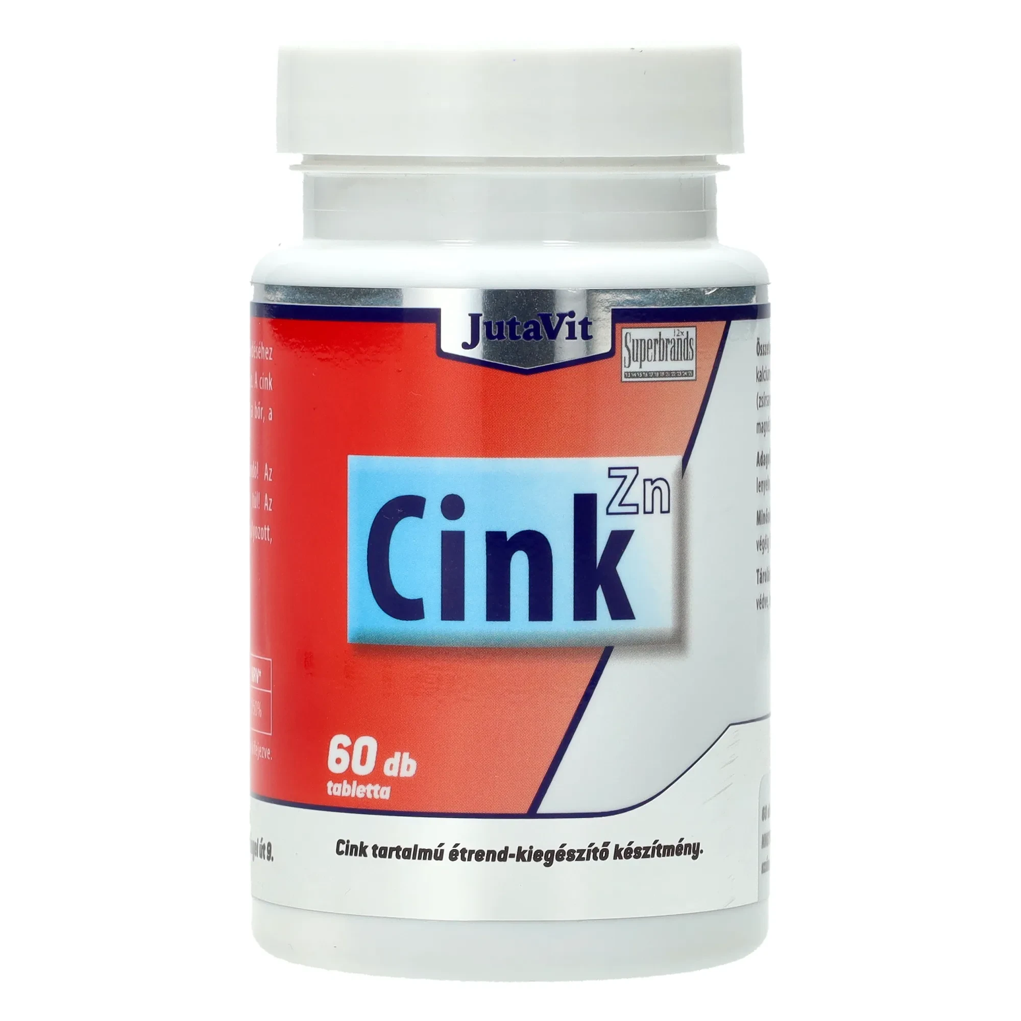 JutaVit Cink tabletta 60db 15mg