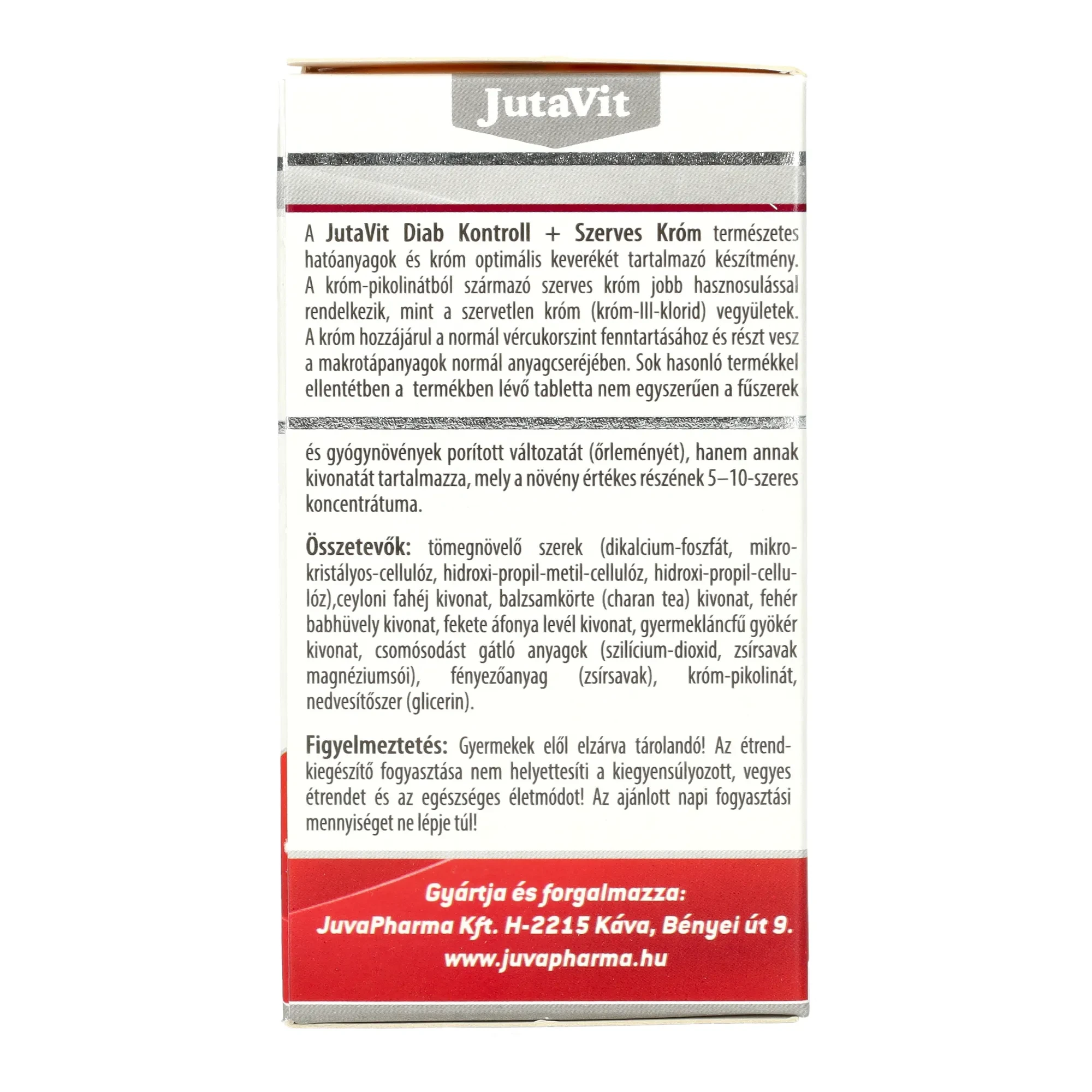 Jutavit Diab KOntroll tabletta 80db