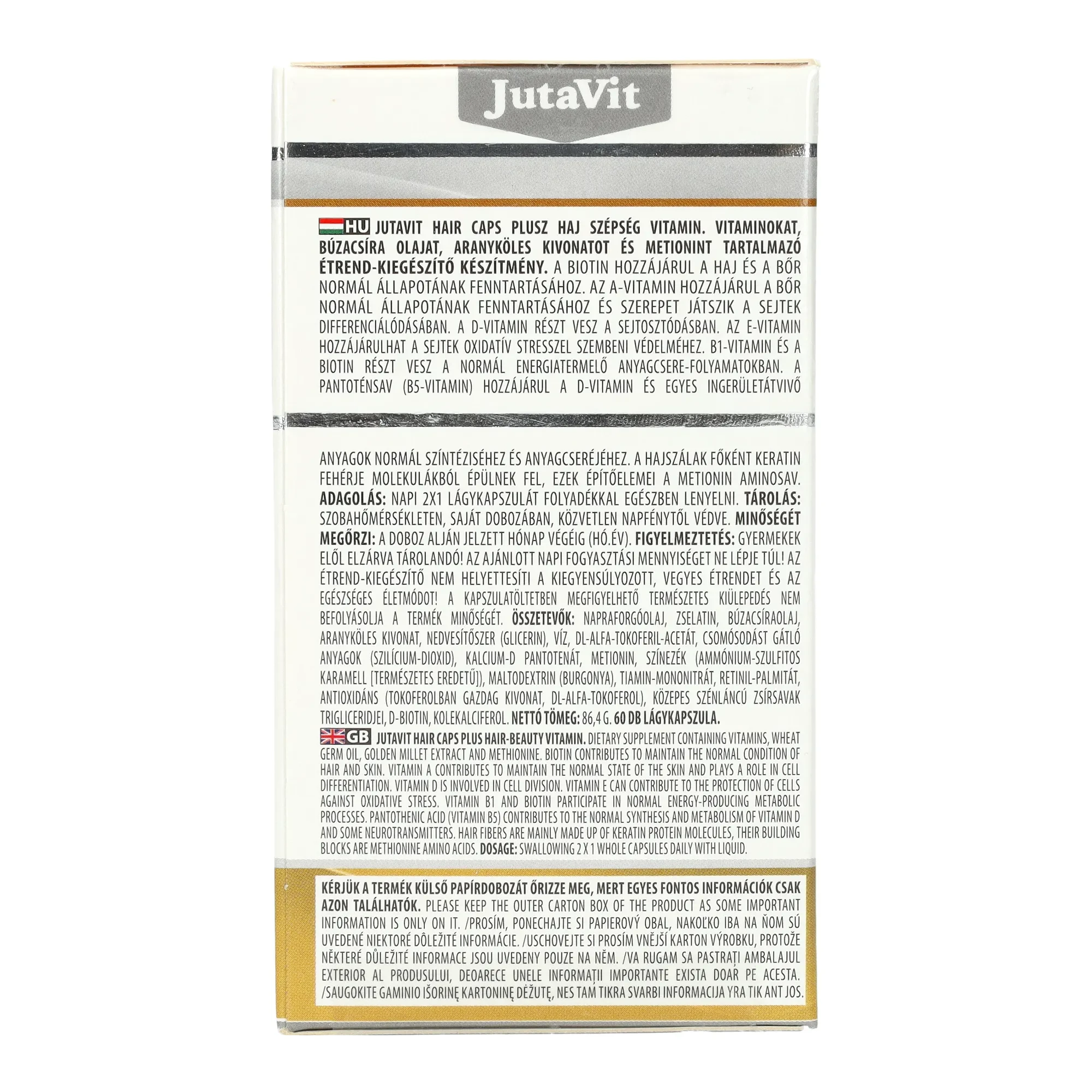 JutaVit Hair Caps 60db