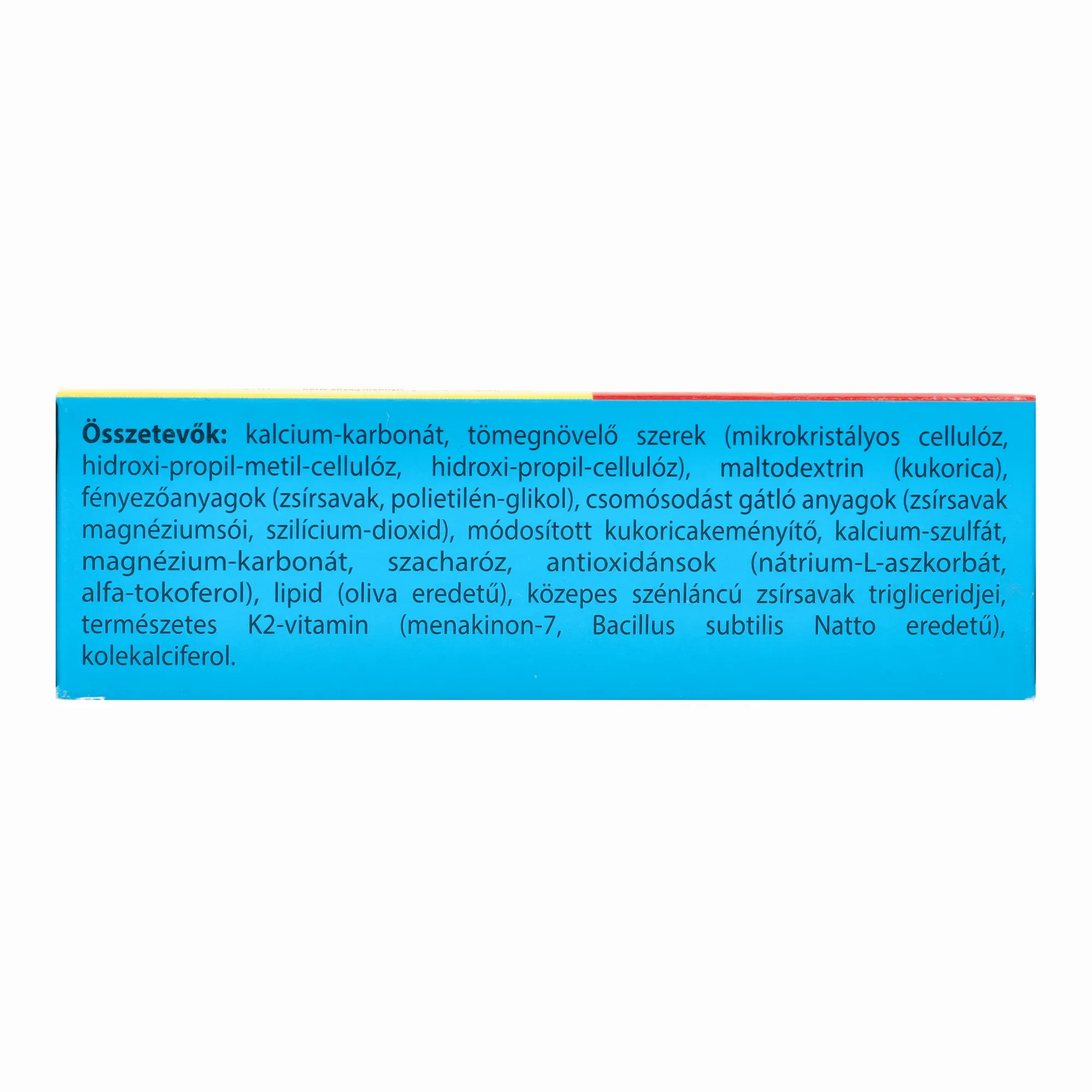 Jutavit Calcium Forte Ca/K2/D3 60 db Filmtabletta