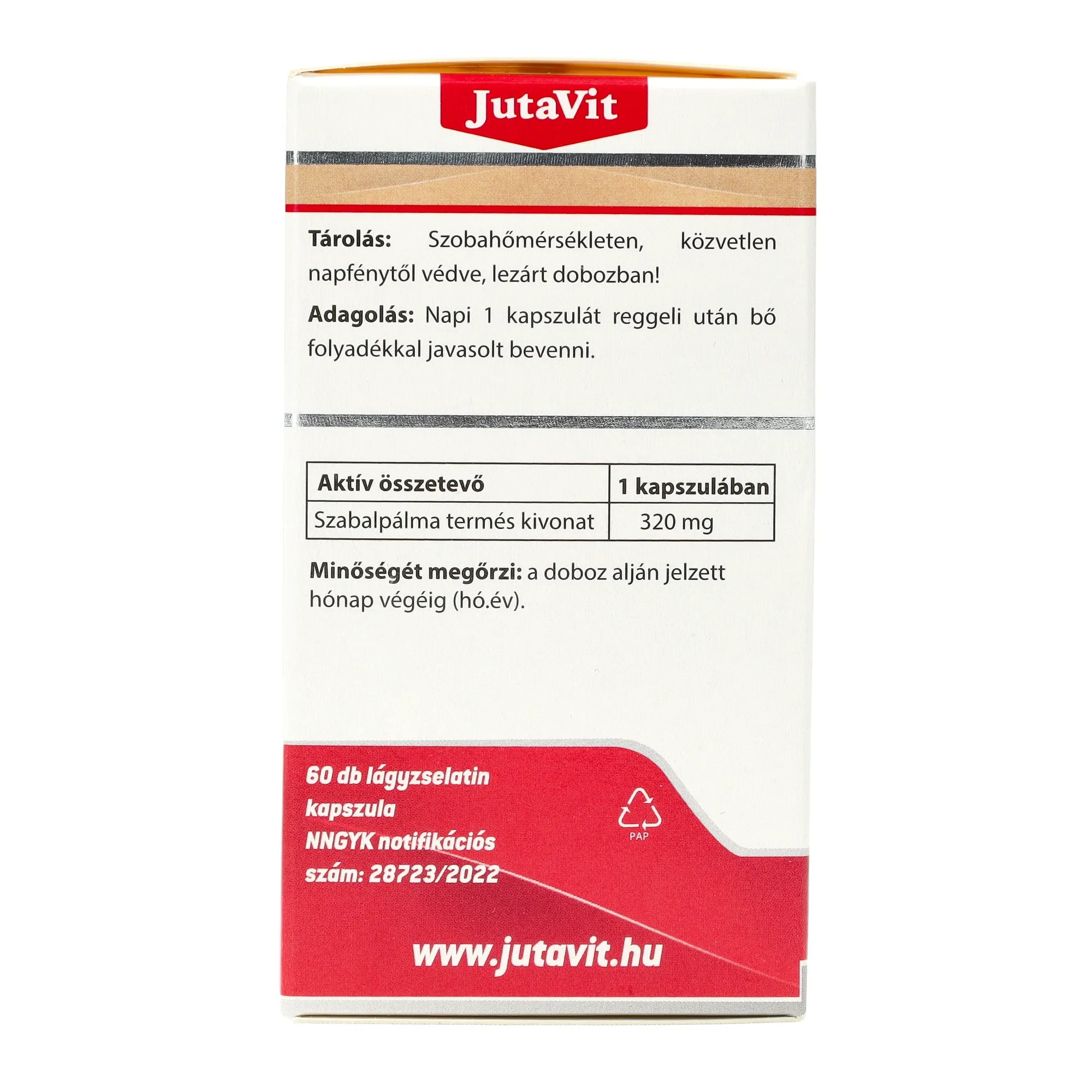 JutaVit Prostalong kapszula 60db
