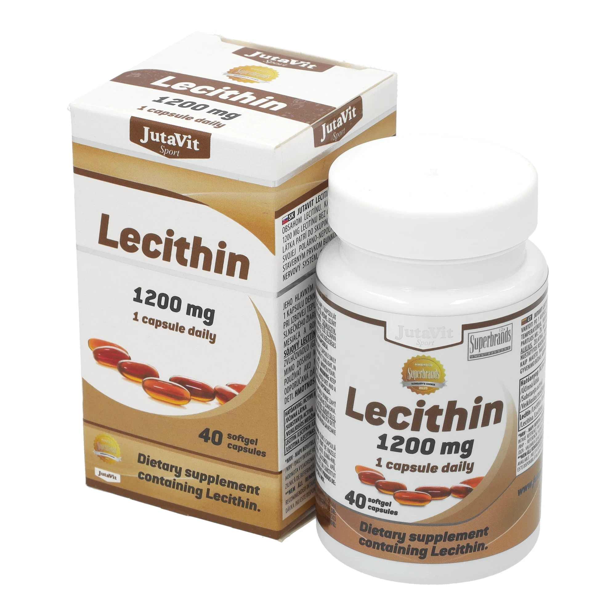 JutaVit Lecitin kapszula 40db