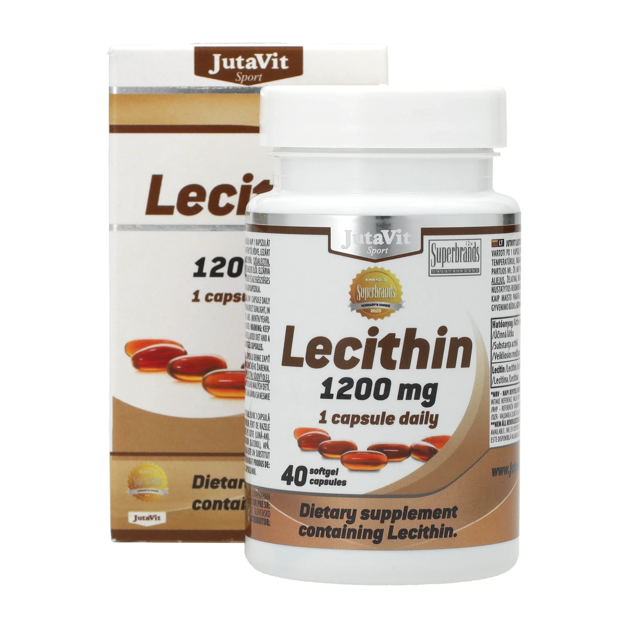 JutaVit Lecitin kapszula 40db