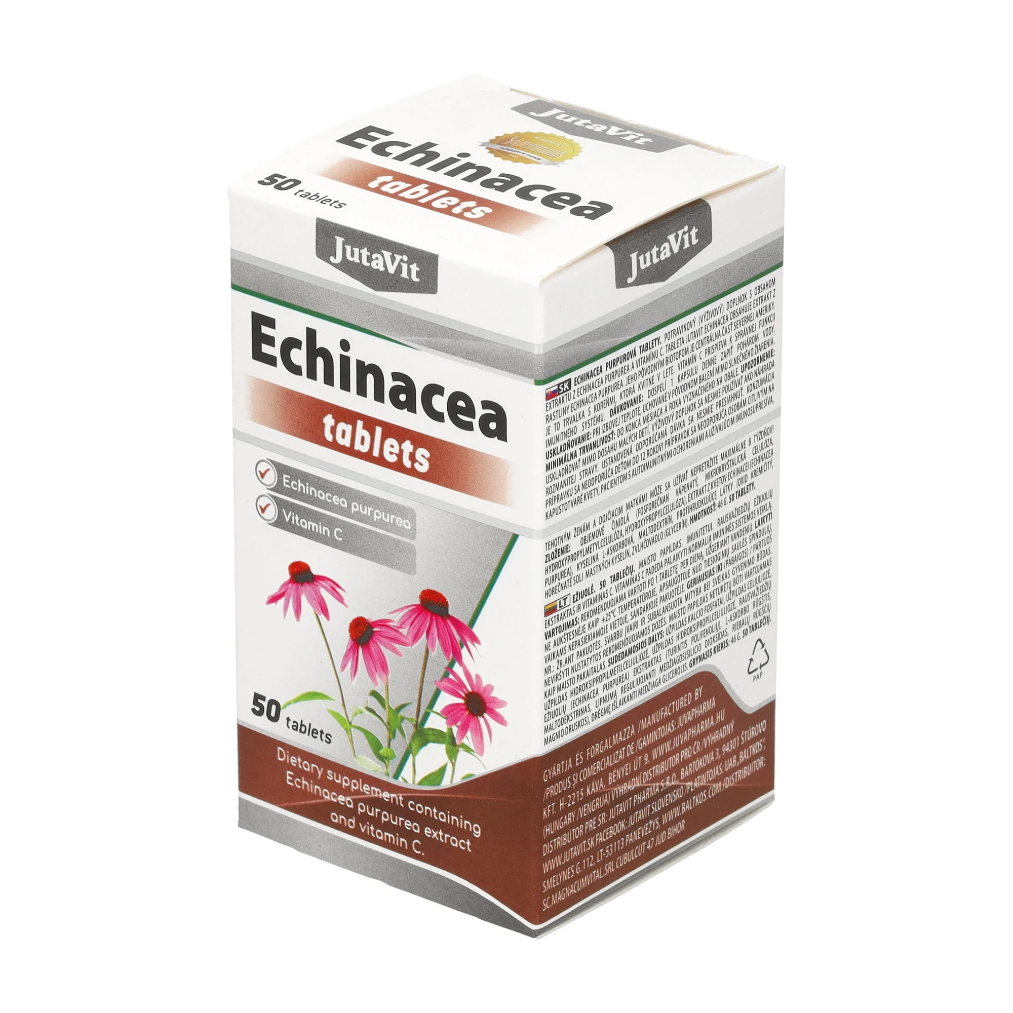 Jutavit Echinacea tabletta 50db