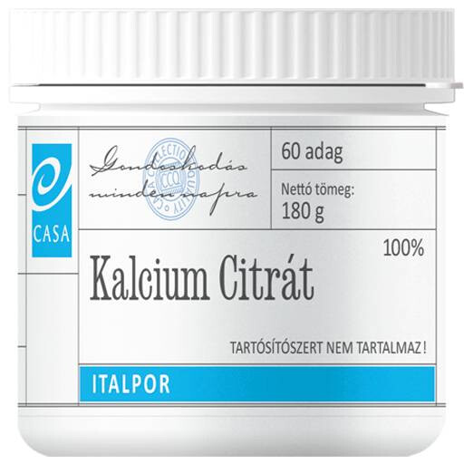 CASA Kálcium Citrát italpor 180g