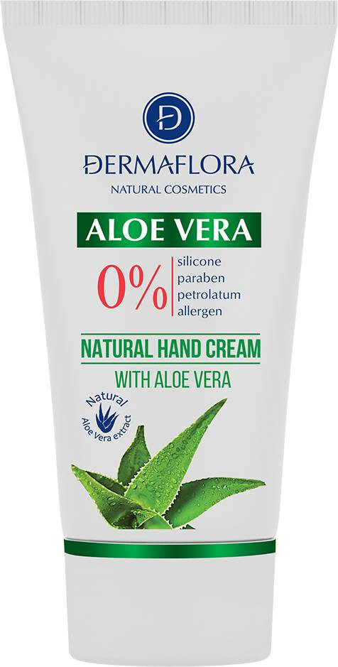 Dermaflora 0% Aloe vera kézkrém (50 ml)