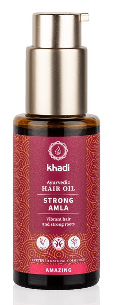 Khadi Strong Amla Ayurvédikus hajolaj 50ml