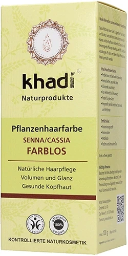 Khadi Hajfesték por Senna/Cassia 100gKhadi Hajfesték por Senna/Cassia 100g