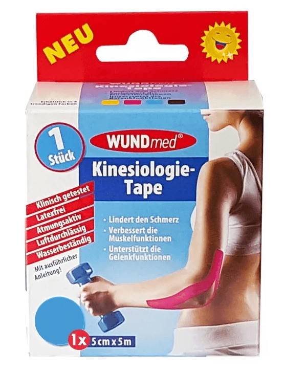 WundMed Kinesio tape(szalag) 5cmx5m kék