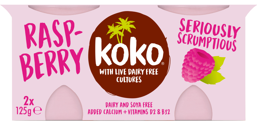 KOKO KÓKUSZGHURT MÁLNÁS 2X125G