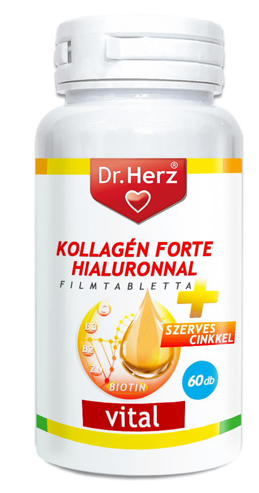 DR Herz Kollagén Forte Hialuronnal 60 db tabletta
