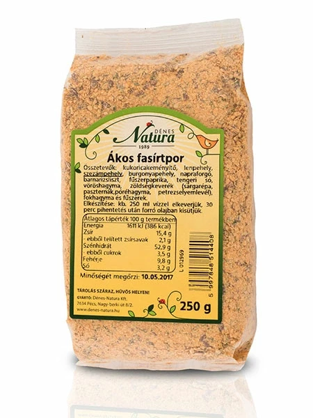 Ákos fasírtpor 250 g (Dénes Natura)