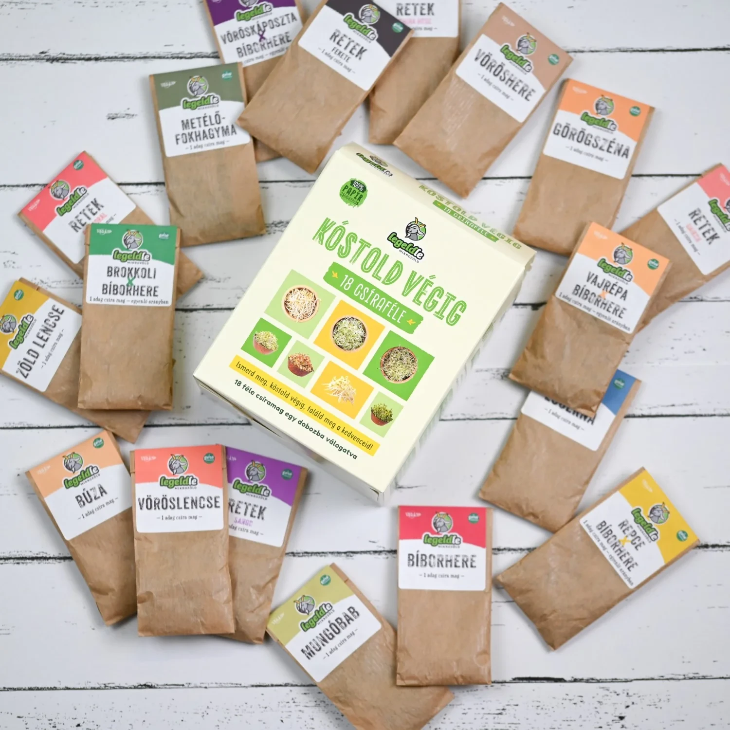 Legeldle Kóstold Végig csíramag válogatás