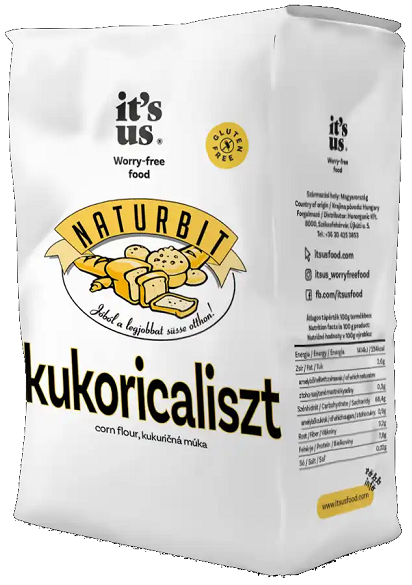 It's us NATURBIT gluténmentes kukoricaliszt 1kg