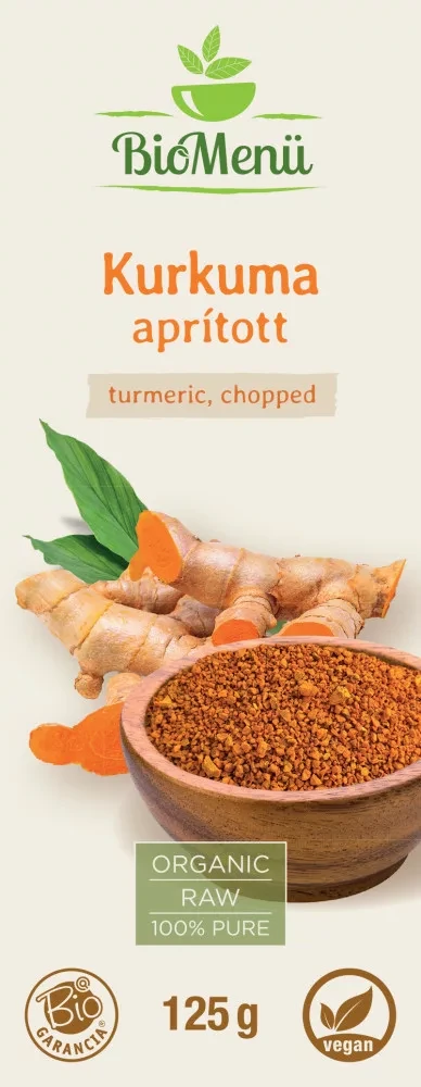 Biomenü BIO KURKUMA Aprított 125 g