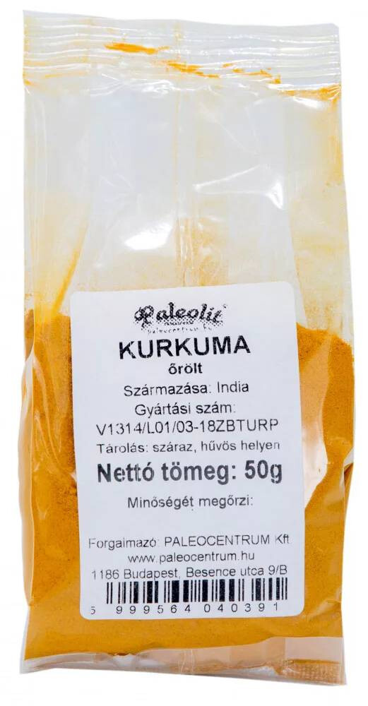 Paleolit Kurkuma Őrölt 50g