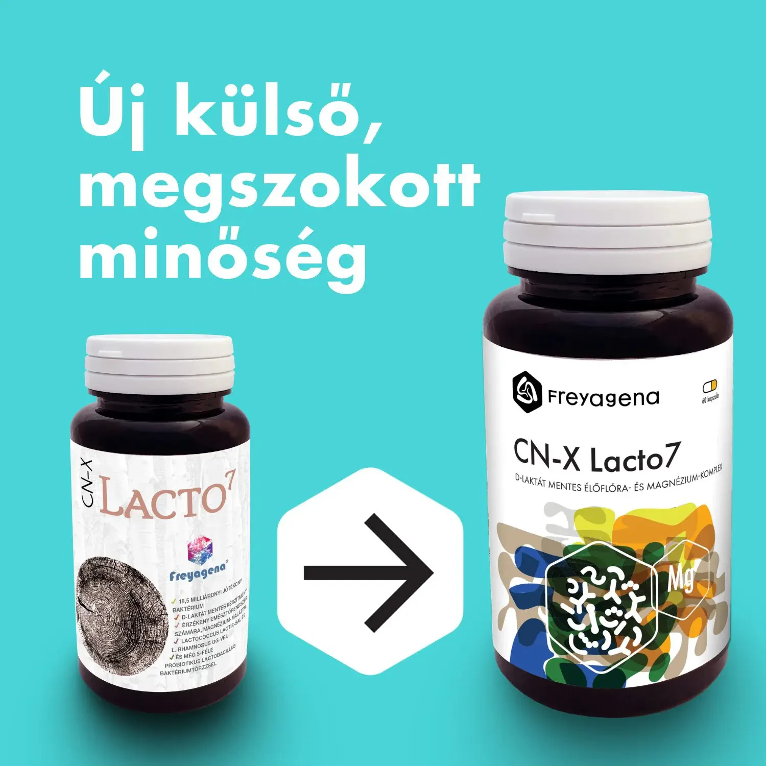 Freyagena Lacto7 CN-X Kapszula 60db