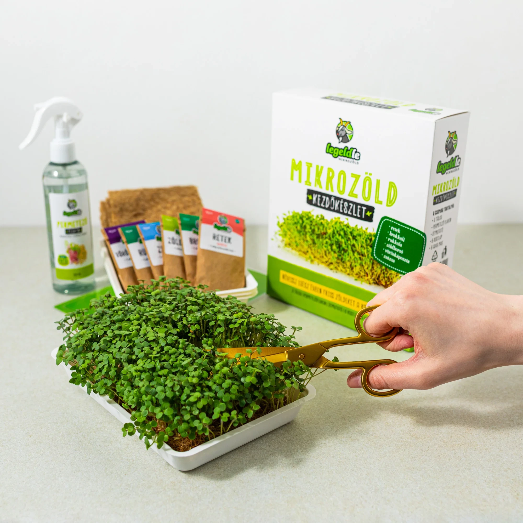 Legeldle Mikrozöld kezdőkészlet