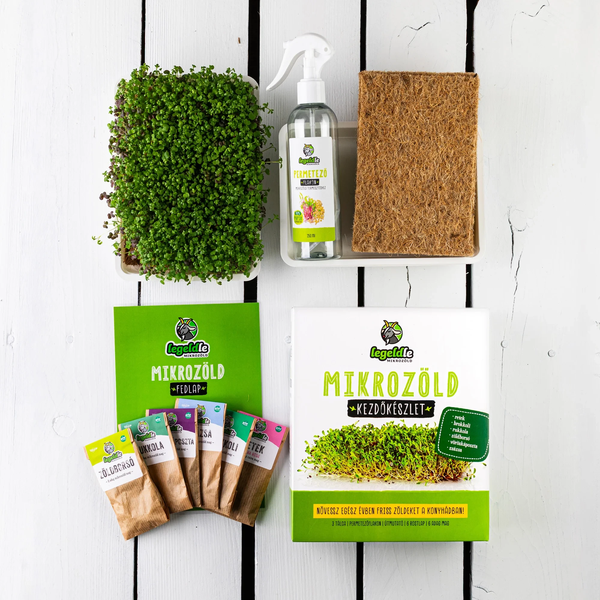 Legeldle Mikrozöld kezdőkészlet