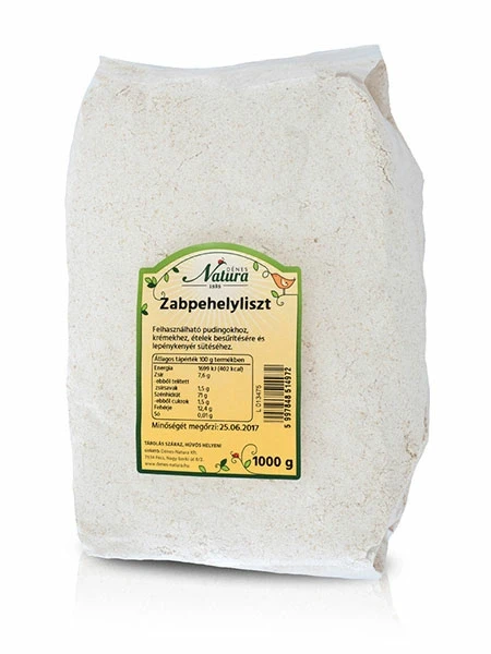 Zabpehelyliszt 1000g - 1kg (Dénes Natura)