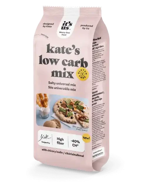 It's Us Kate's Low Carb Gluténmentes Sós Univerzális Lisztkeverék 500 g