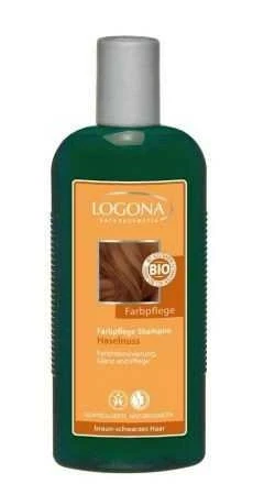 Logona Színmegőrző sampon-mogyoró kivonattal barna-fekete hajra