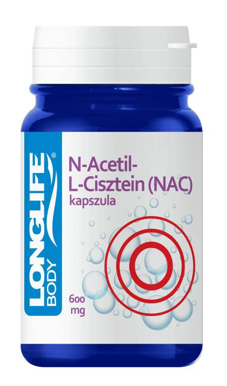 LongLife Acetil-L-Cisztein 60 db