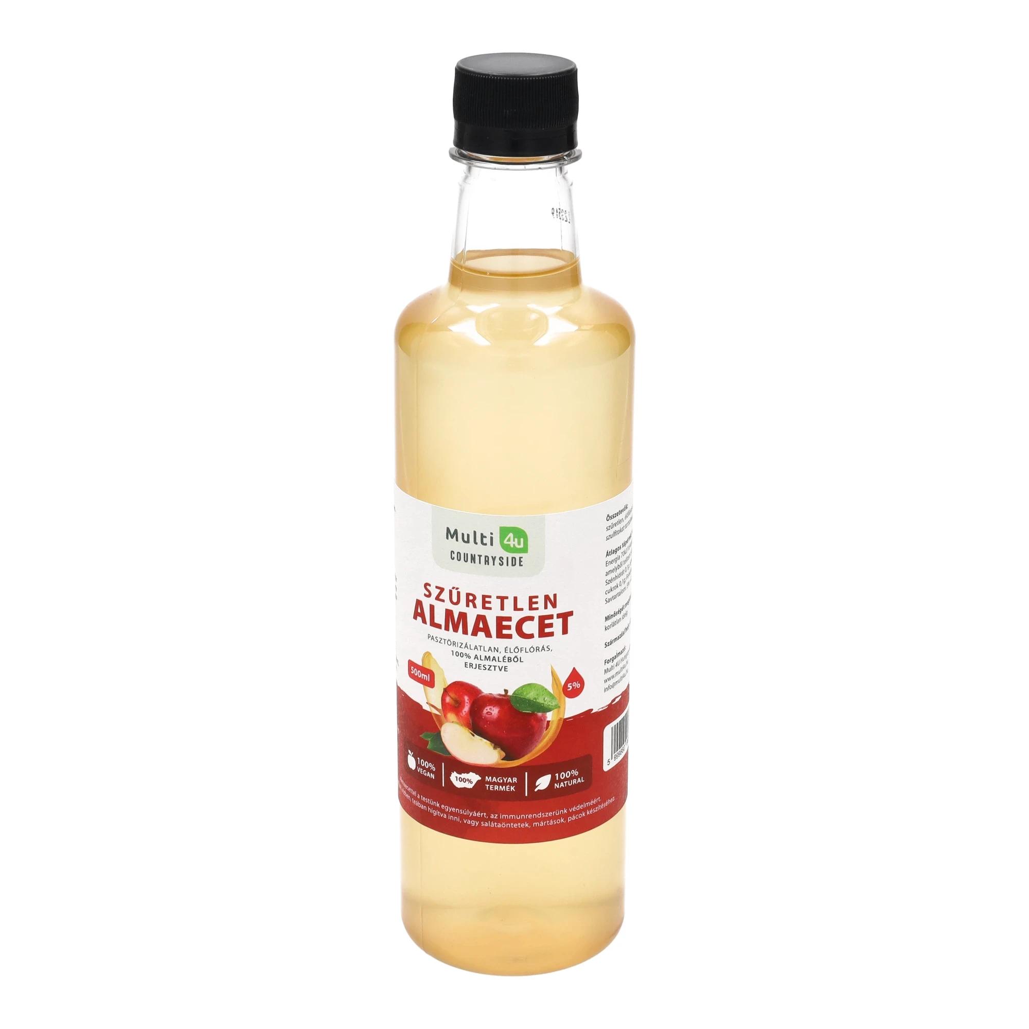 Multi 4u Countryside Szűretlen almaecet 500ml