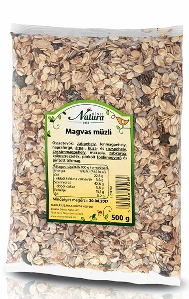 Magvas (Olcsó) müzli 500g Natura