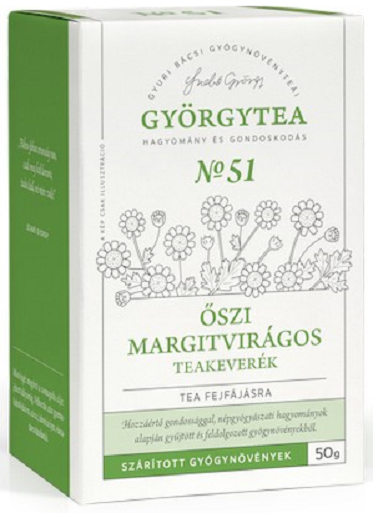 Györgyrtea Őszi Margitvirágos Teakeverék 50 g