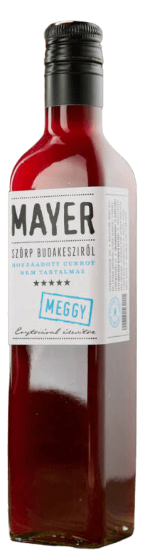 Mayer Prémium Meggy szörp hozzáadott cukor nélkül 0,5l