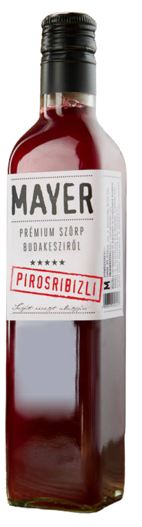 Mayer Prémium Pirosribizli szörp 0,5l