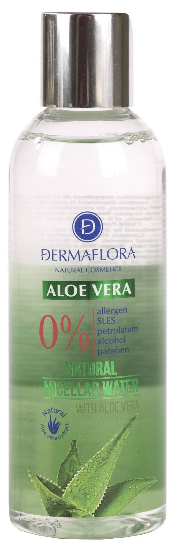 Dermaflora 0% Micellás víz aloe verával (200 ml)