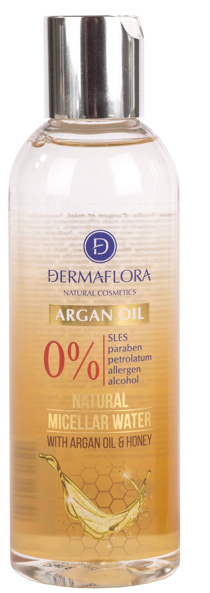 Dermaflora 0% Micellás víz argánolajjal (200 ml)